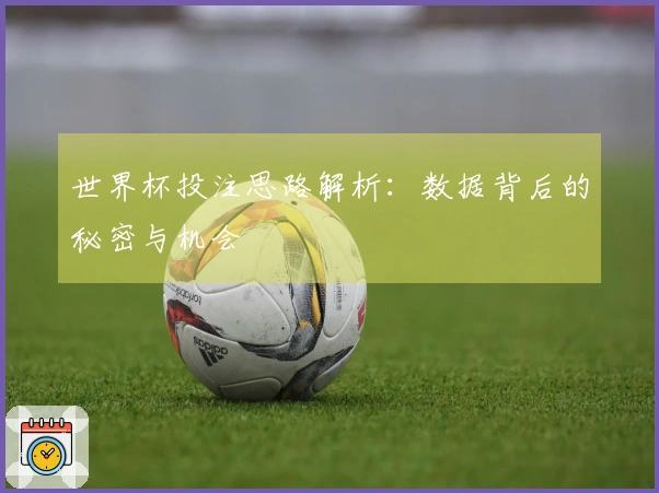 世界杯投注思路解析：数据背后的秘密与机会
