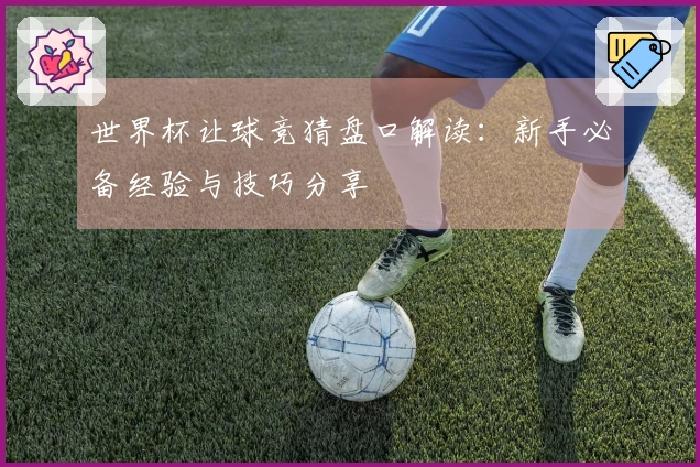 世界杯让球竞猜盘口解读：新手必备经验与技巧分享